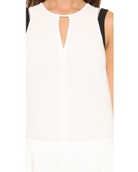 Белый комбинезон с шортами от Rag and Bone