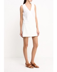 Белый комбинезон с шортами от Sisley