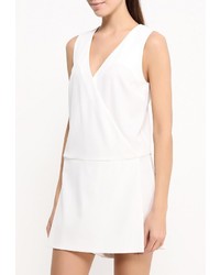 Белый комбинезон с шортами от Sisley