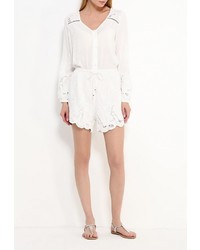 Белый комбинезон с шортами от Vero Moda