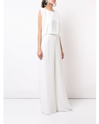 Белый комбинезон от Halston Heritage