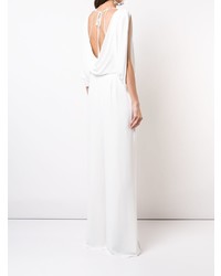 Белый комбинезон от Halston Heritage