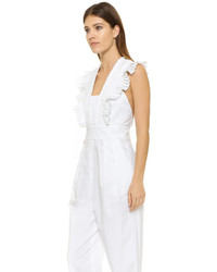 Белый комбинезон от Tibi