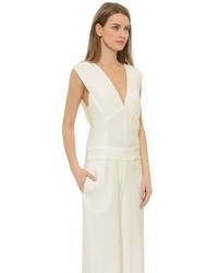 Белый комбинезон от Derek Lam