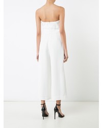 Белый комбинезон от Brandon Maxwell