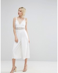 Белый комбинезон от Miss Selfridge