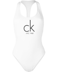 Белый купальник от Calvin Klein