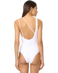 Белый купальник от Cushnie et Ochs