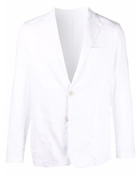 Мужской белый льняной пиджак от Altea