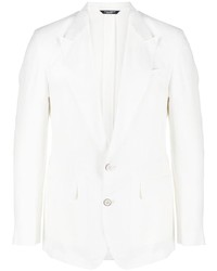 Мужской белый льняной пиджак от Dolce & Gabbana