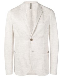 Мужской белый льняной пиджак от Harris Wharf London