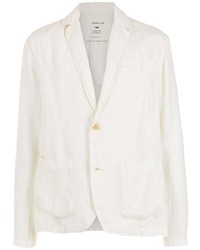 Мужской белый льняной пиджак от OSKLEN
