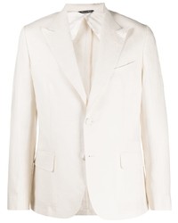 Мужской белый льняной пиджак от Reveres 1949