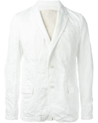 Мужской белый льняной пиджак от Sacai