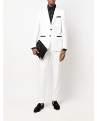 Мужской белый льняной пиджак от Billionaire