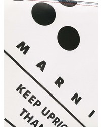 Мужской белый мужской клатч с принтом от Marni