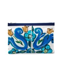 Мужской белый мужской клатч с принтом от Dolce & Gabbana