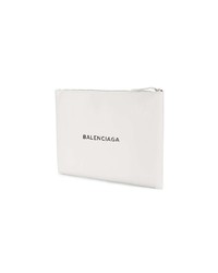 Мужской белый мужской клатч от Balenciaga
