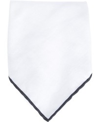 Белый нагрудный платок от Brunello Cucinelli