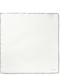 Белый нагрудный платок от Gucci