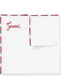 Белый нагрудный платок от Gucci
