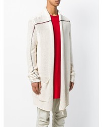 Мужской белый открытый кардиган от Lost & Found Rooms