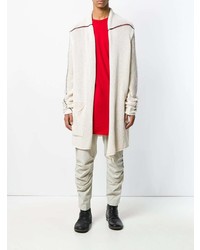 Мужской белый открытый кардиган от Lost & Found Rooms