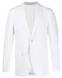 Белый пиджак с "огурцами"