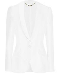 Женский белый пиджак от Alexander McQueen