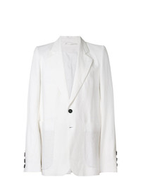 Мужской белый пиджак от Ann Demeulemeester