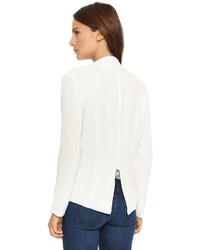 Женский белый пиджак от Flynn Skye