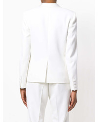 Женский белый пиджак от Saint Laurent