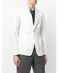 Мужской белый пиджак от Maison Margiela