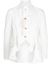 Мужской белый пиджак от Comme Des Garcons SHIRT