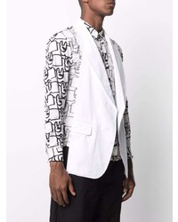 Мужской белый пиджак от Comme Des Garcons SHIRT
