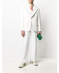 Мужской белый пиджак от Casablanca