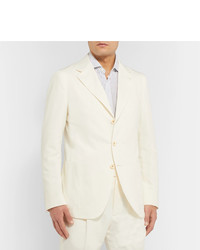 Мужской белый пиджак от Caruso