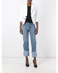 Женский белый пиджак от Dsquared2