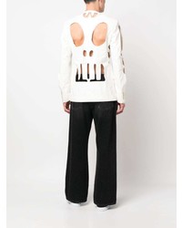 Мужской белый пиджак от Walter Van Beirendonck