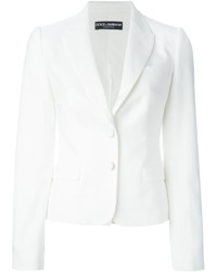 Женский белый пиджак от Dolce & Gabbana