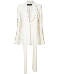 Женский белый пиджак от Elie Saab