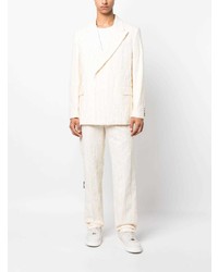 Мужской белый пиджак от MSGM