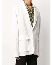 Мужской белый пиджак от Ann Demeulemeester