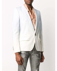 Мужской белый пиджак от Balmain