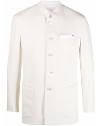 Мужской белый пиджак от Kiton