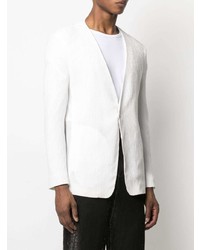 Мужской белый пиджак от Emporio Armani