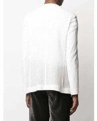 Мужской белый пиджак от Emporio Armani