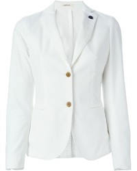 Женский белый пиджак от Lardini