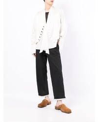 Мужской белый пиджак от Greg Lauren