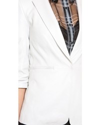 Женский белый пиджак от Elizabeth and James